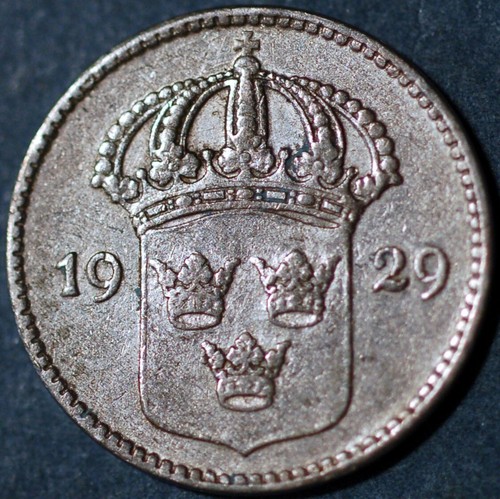 Schweden erz 1929 gustaf v - erz,