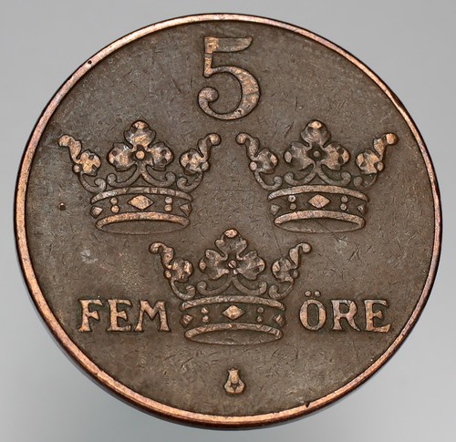 K05 sweden öre 1931 bronze - sweden,