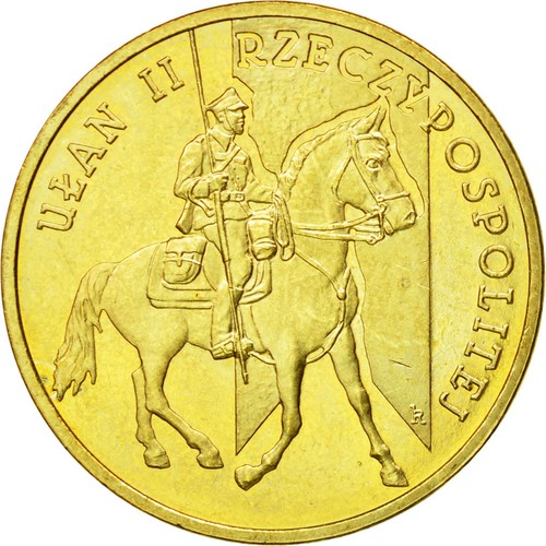 Münze polen zlote - 2, zlote,