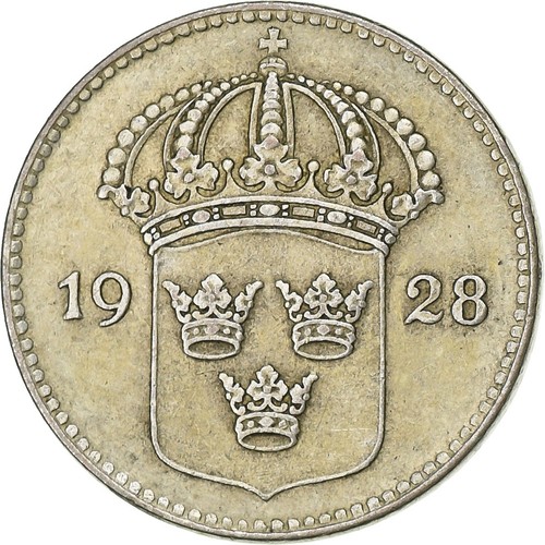 Schweden gustaf 10 öre - gustaf,