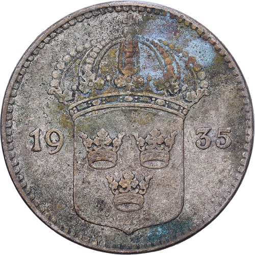 Schweden gustaf 10 öre - gustaf,