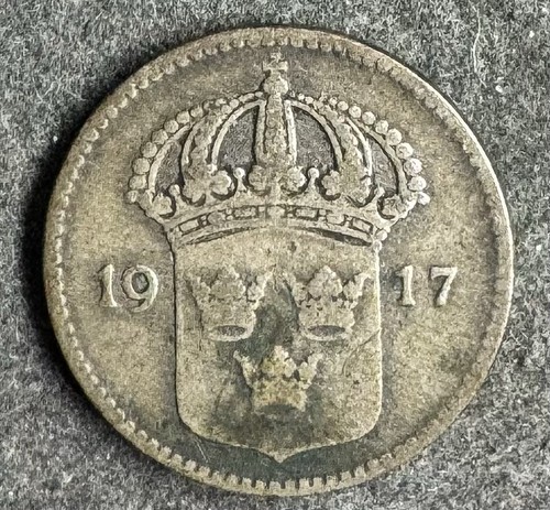 öre 1917 schweden gustaf - 1917,